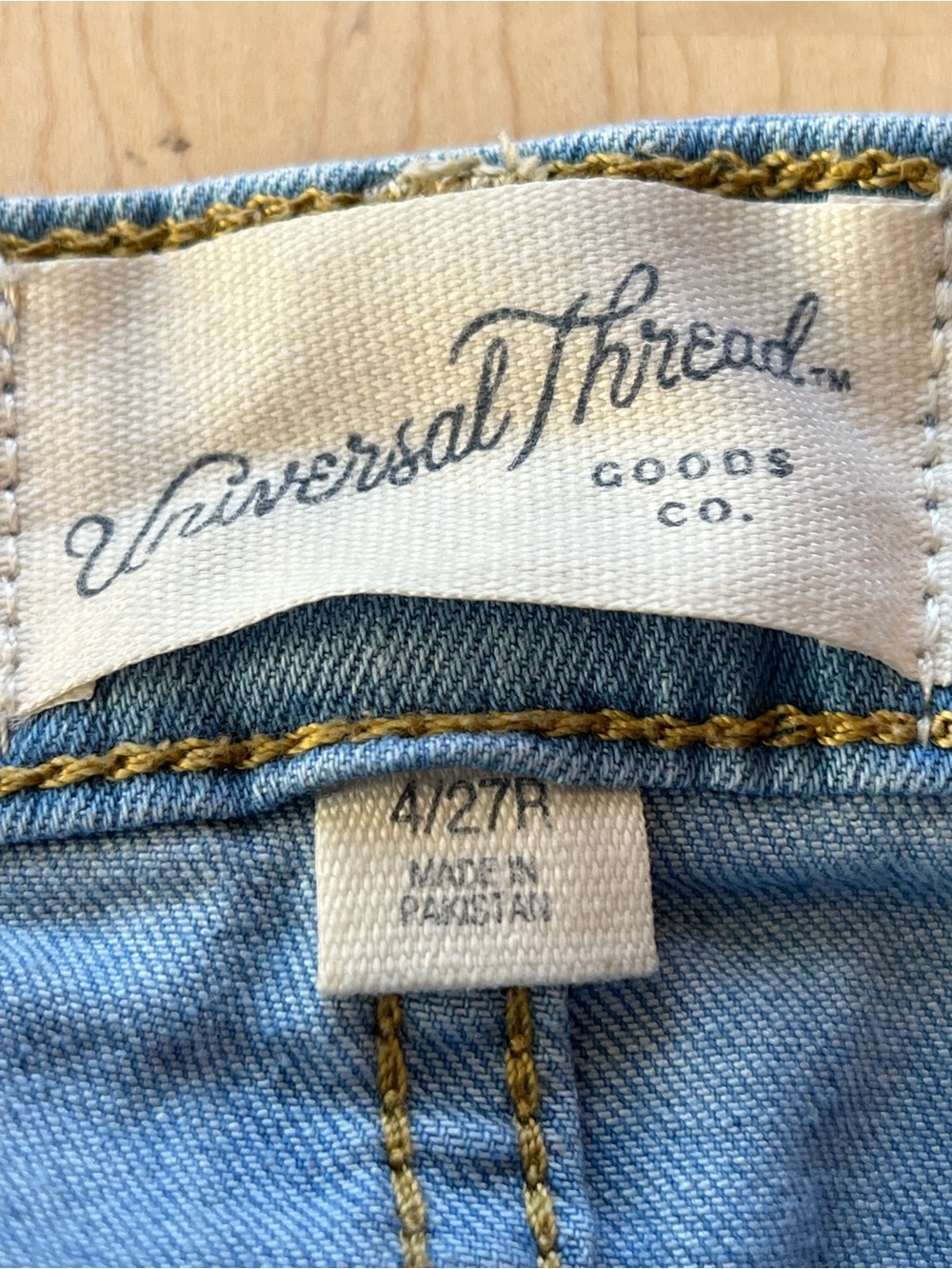 High Rise Skinny Jean Universal Thread Light Blue - Picture 6 of 10